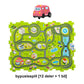 🚆 PUZZLE DLA DZIECI DIY CITY TRAIN WAGON
