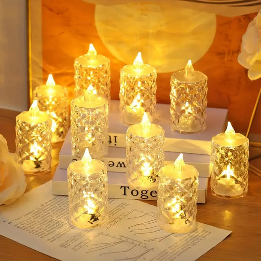 🕯️ KRYSZTAŁOWY ZNICZ BEZ PŁOMIENIA