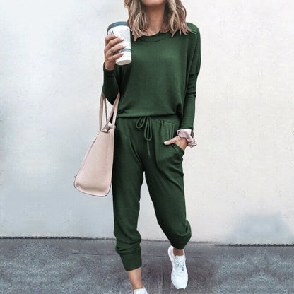 ✨Elegancki dwuczęściowy komplet damski: top + spodnie