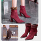 【✨2025 NOWE PRODUKTY】👢DAMSKIE BOTKI NA OBCASIE ZE SZTUCZNEGO ZAMSZU