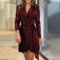 【✨2025 NOWE PRODUKTY】👗BŁYSZCZĄCA SPÓDNICA W TALII