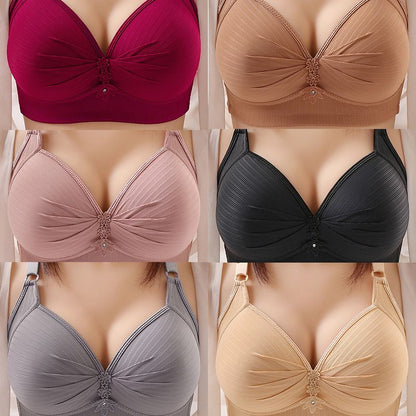 🔥Kup 1 i otrzymaj 1 gratis🔥🥰2025 Plus Size Wygodny biustonosz bieliźniany