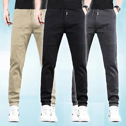 【S-4XL】👖Wytrzymałe spodnie casualowe z wysoką elastycznością i wieloma kieszeniami