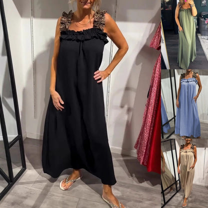 🌿2025 nowa bawełniana lniana sukienka【S-4XL】
