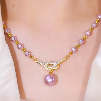 💜KUP 1 OTRZYMASZ 1 GRATIS💜 Naszyjnik z naturalnych pereł