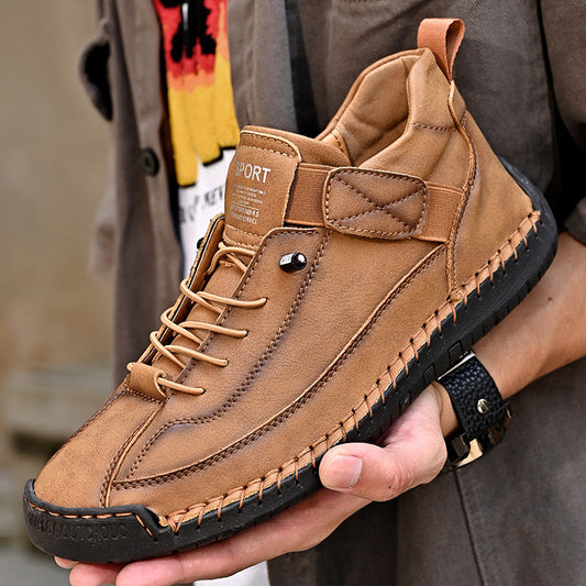 🔥Ręcznie szyte męskie buty skórzane w stylu vintage