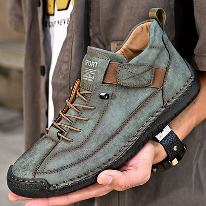 🔥Ręcznie szyte męskie buty skórzane w stylu vintage
