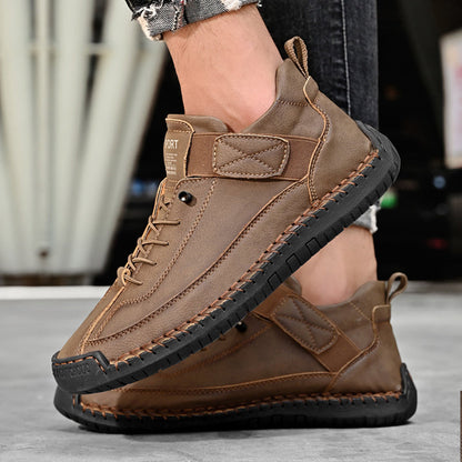 🔥Ręcznie szyte męskie buty skórzane w stylu vintage