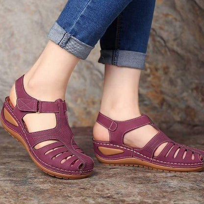 💖Lekkie sandały ortopedyczne ze skóry premium👡
