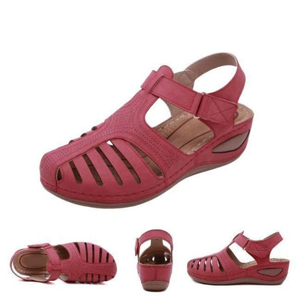 💖Lekkie sandały ortopedyczne ze skóry premium👡