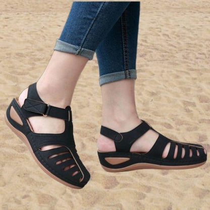 💖Lekkie sandały ortopedyczne ze skóry premium👡