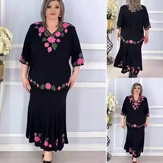 🌷Delikatna sukienka z botanicznym wzorem 💐 ✨