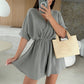 🌸【S-2XL】Body z szortami z dekoltem w serek dla kobiet
