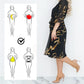 💥【LETNIE ZNIŻKI 30% ZNIŻKI】🌺Elegancka luźna sukienka midi z marszczonymi rękawami