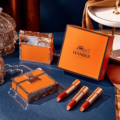 ?Zestaw pomadek Velvet Matte z etui Glamour Chain