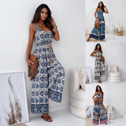 ✨【S-2XL】Kombinezon z nadrukiem boho