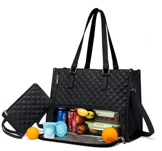 ✨ Damska torba na zakupy Bento 3 w 1 🎁 Prezentowany pasujący portfel