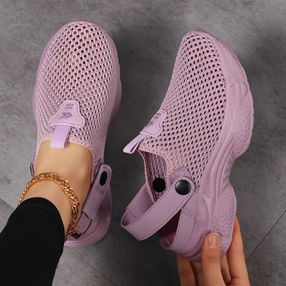 Oddychające sneakersy z siateczki dla kobiet