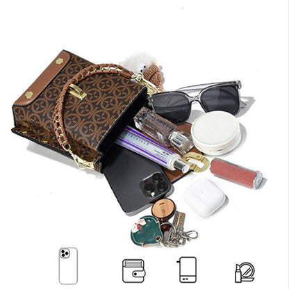 Nowa gorąca promocja💖Elegancka skórzana torebka damska typu crossbody👜