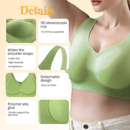 【Kup 1, dostań 1 gratis】Oddychający, miękki, bezszwowy biustonosz typu tank top