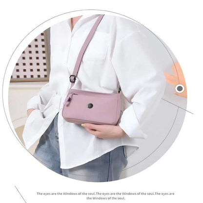 🔥NOWOŚĆ OFERTA CZASOWA🔥Lekka torba z nylonu w kształcie małego kwadratu