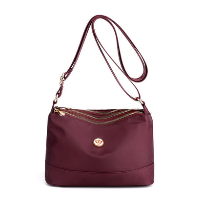 Minimalistyczna nylonowa torba na ramię i crossbody o dużej pojemności