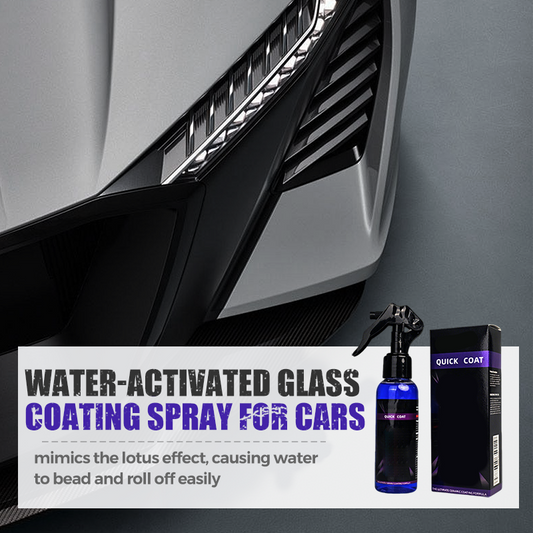 Aktywowany wodą spray do powlekania szyb samochodowych