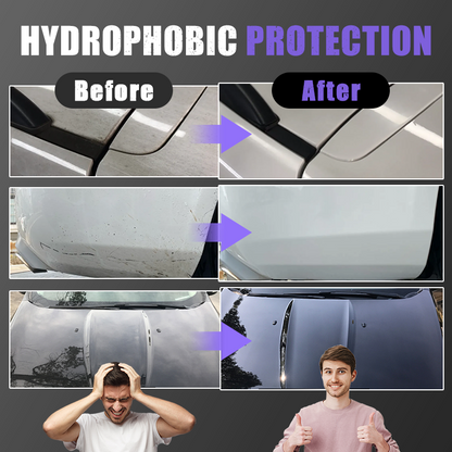 Aktywowany wodą spray do powlekania szyb samochodowych