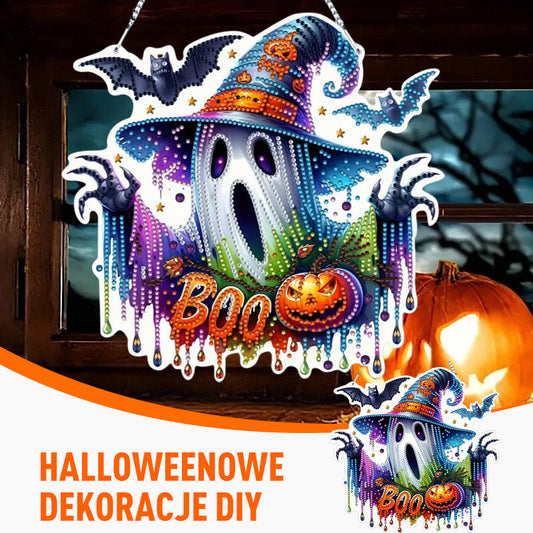 Zestaw dekoracji wiszących na Halloween