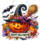 Zestaw dekoracji wiszących na Halloween