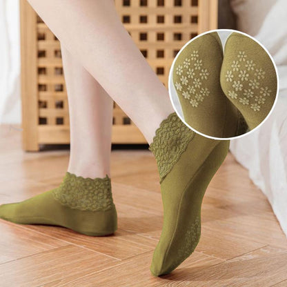 ✨(Kup jeden, drugi otrzymasz gratis) ✨2023 Ciepłe skarpety z koronki New Fashion